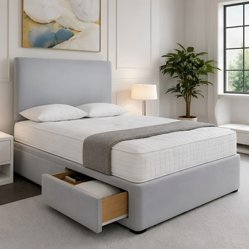 Reinforced divan bed set - bed, with