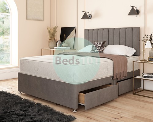 Brand new divan complete - brand, bed