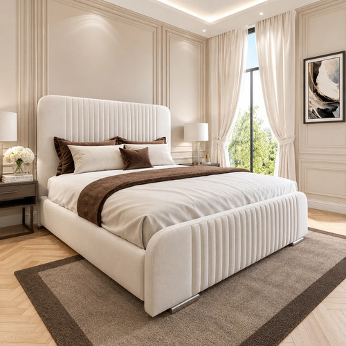 Linestyle bed frame - frame, plush