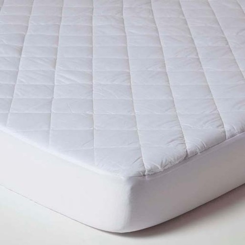 Quilted mattress protector non - protector,