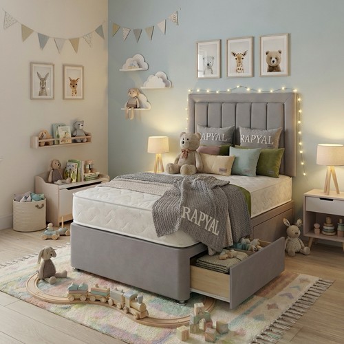 Single divan bed set 3ft - divan,