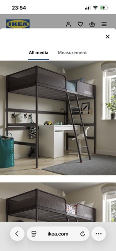 Childs single bed with - single,