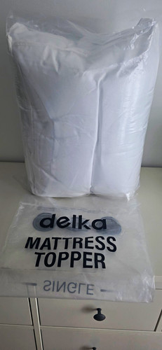 Delka white mattress topper - delka,