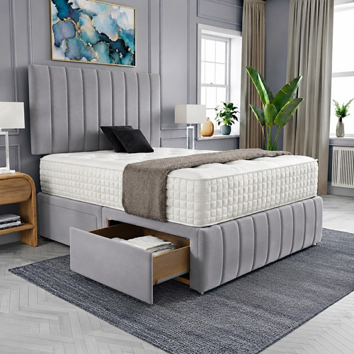 Reinforced divan bed - divan, memory