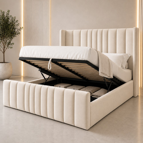 Luxury wingback panel - panel, ottoman