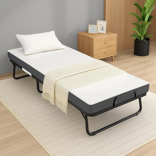 Folding bed with 10cm memory - bed,