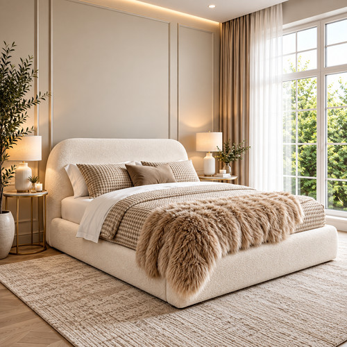 Luxury boucle fabric - boucle, ottoman