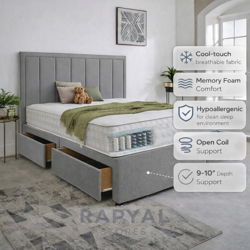 Luxury divan bed - luxury, set