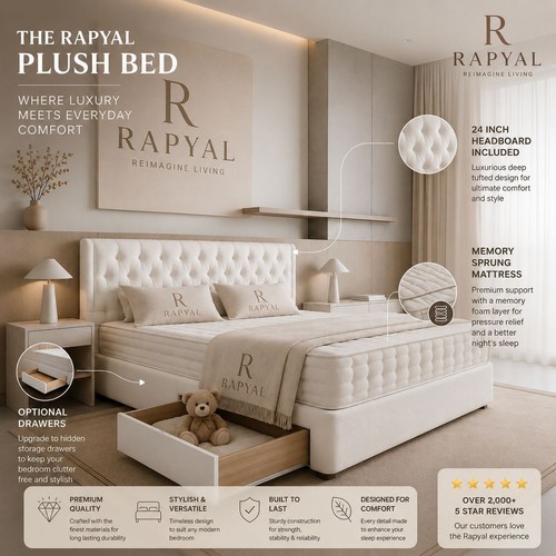 Plush divan bed - plush,