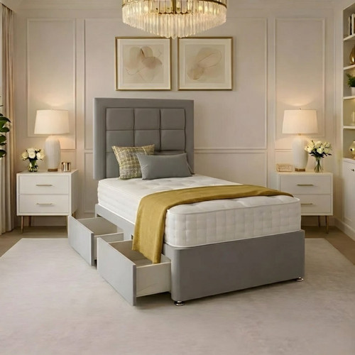 New single divan bed plush - new,